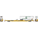 HO F89-F89'8" Flat/40' Trailer,XTTX/Yellow