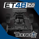 TKR9600 – ET48 2.0 1/8th 4WD Competition Electric Truggy Kit