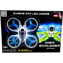 IMEX Explorer 2.4 GHz 6-Axis Gyro Quadcopter RC Drone