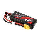 11.1V 1400mAh 3S 60C LiPo: XT60