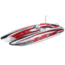 Pro Boat / Blackjack 42" 8S Brushless Catamaran RTR: White/Red