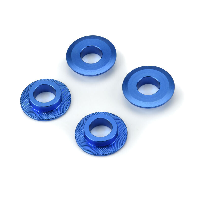 1/5 Billet Adapter Washer Aluminum F/R (4) Blue