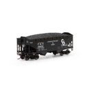 HO 34' 2-Bay Offset Open Hopper, C&O
