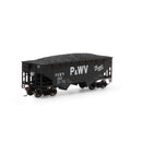 HO 34' 2-Bay Offset Open Hopper, P&WV