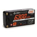 7.6V 6300mAh 2S 120C Smart Pro Race Shorty Hardcase LiHV Battery: Tubes, 5mm