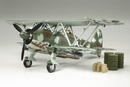 Tamiya - 1/48 Fiat CR42 Night Attacker Luftwaffe Biplane