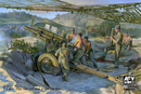 AFV Club / WWII Late 105mm Howitzer M2A1 & M2A2 Carriage 1/35