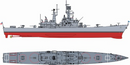 Cyber-Hobby / USS Arkansas CGN-41 Nuclear Guided Missile Cruiser