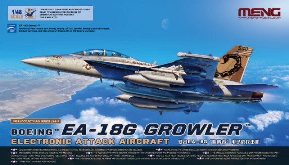 1/48 EA18G Growler Electronic Attack Aircraft