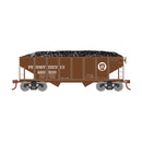 HO 34' Ribbed Hopper PRR