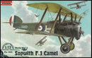 1/72 Sopwith F1 Camel WWI British BiPlane Fighter w/Bentley Engine