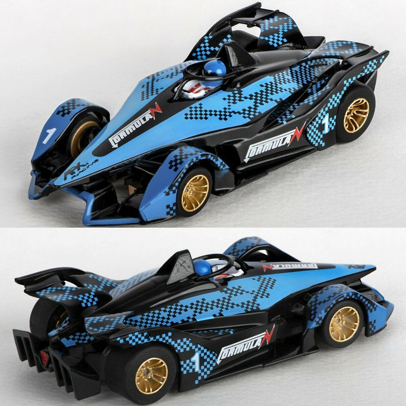 AFX 22039 Formula N Black & Blue Mega G+ MegaG Plus HO Slot Car AFX22039