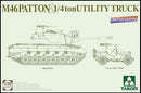 Takom / US M46 Patton Medium Tank & 1/4-Ton Utility Truck (Limited Edition) 1/35