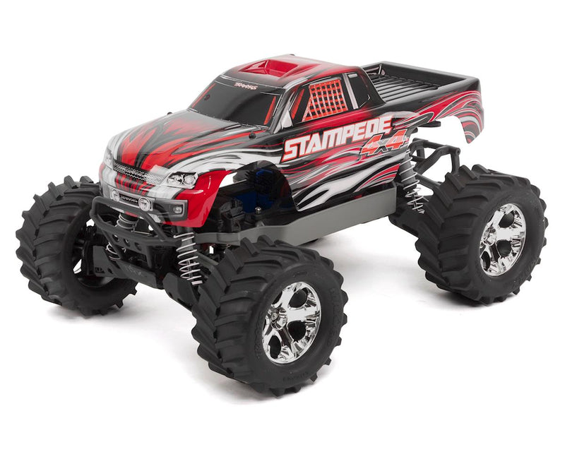 Stampede® 4X4: 1/10-scale 4WD Monster Truck Red