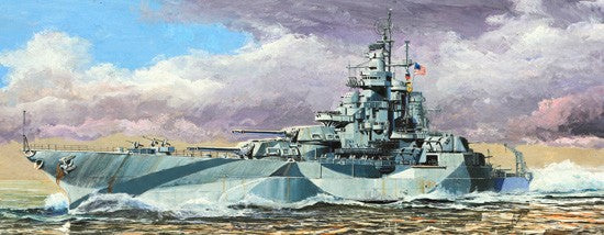 1/700 USS West Virginia BB48 Battleship 1945