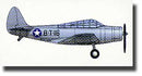 1/350 TBD1 Devastator Aircraft Set for USS Hornet (10/Bx)